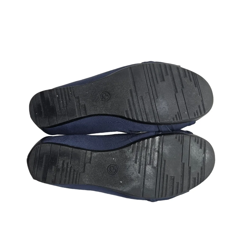 BareTraps Mitsy Closed Toe Slip-on Wedges Sz 9W